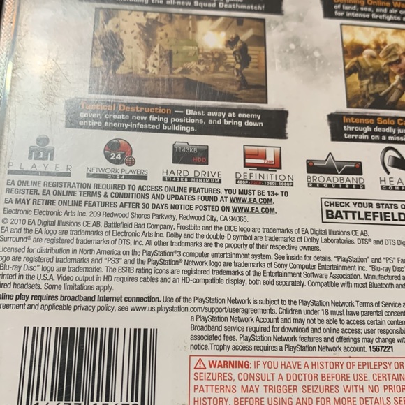 Battlefield Bad Company 2 PlayStation 3 game - Picture 6 of 6